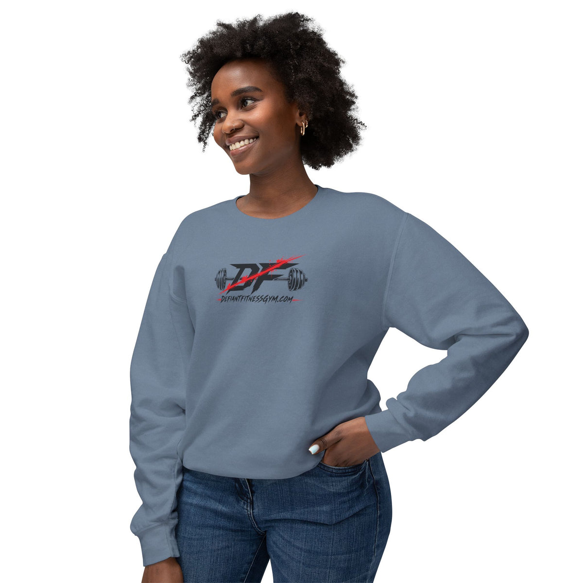 Womens Defiant Crewneck Sweatshirt