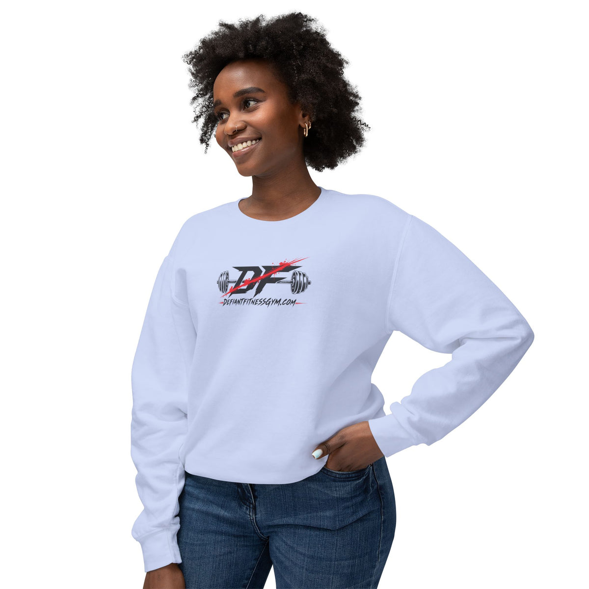 Womens Defiant Crewneck Sweatshirt
