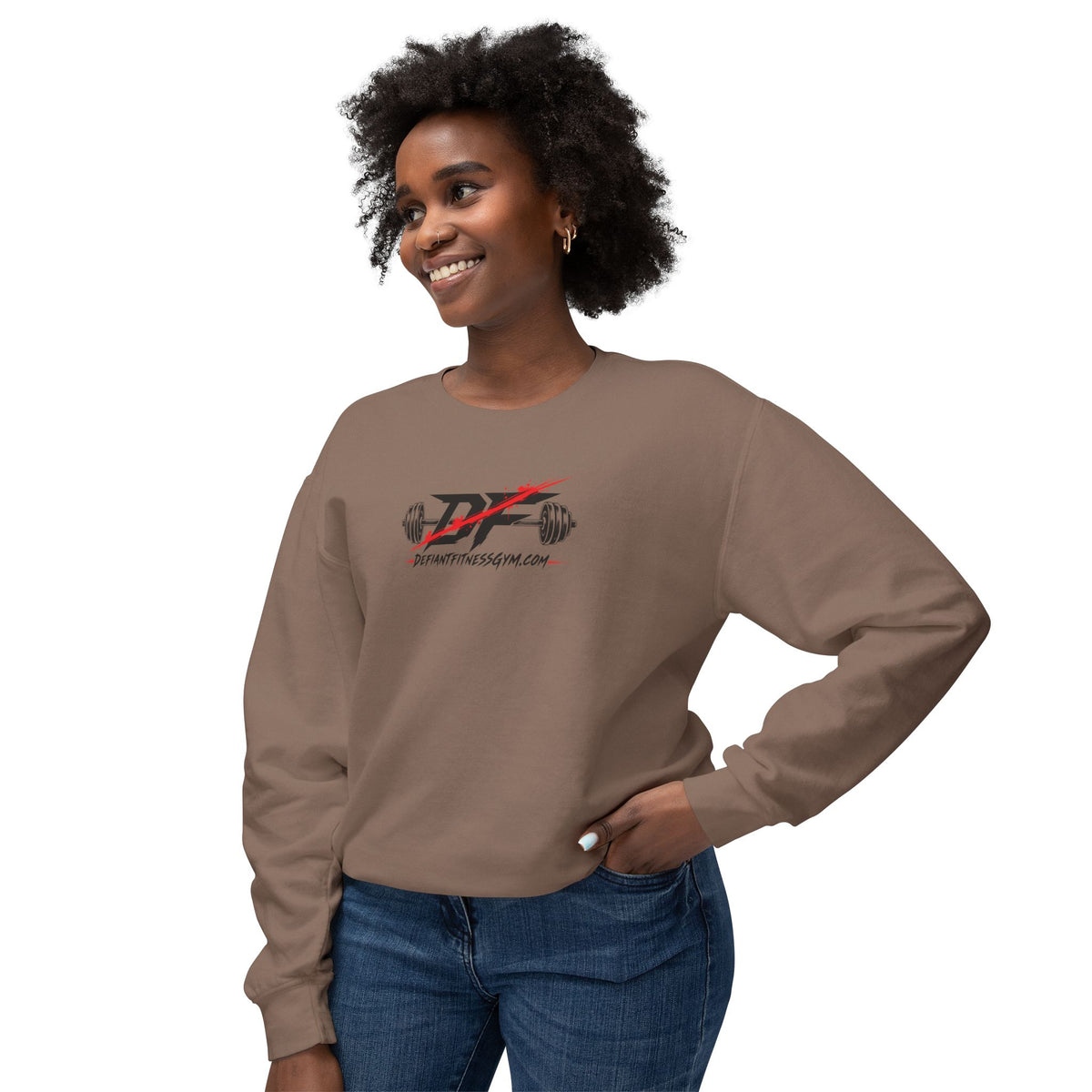 Womens Defiant Crewneck Sweatshirt