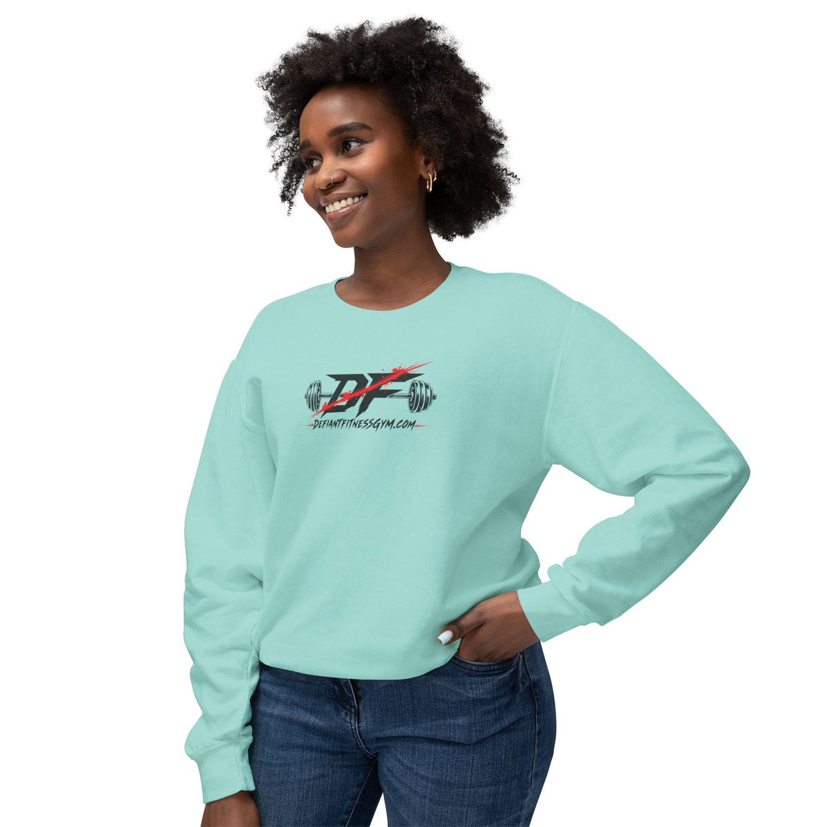 Womens Defiant Crewneck Sweatshirt