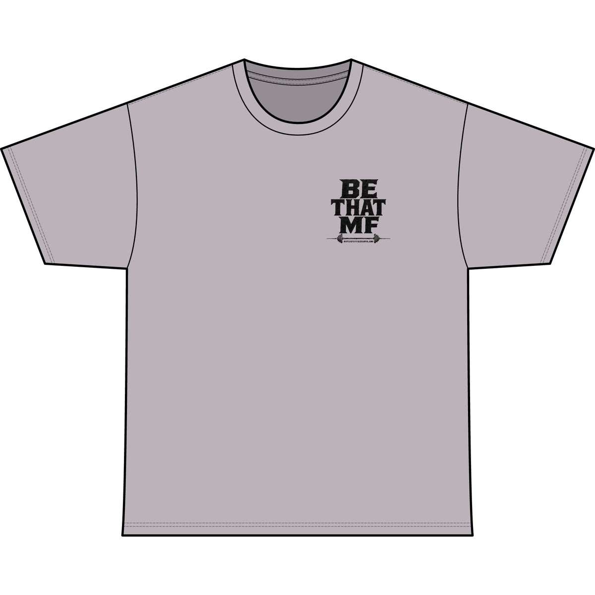 Be That MF Men’s Stone-Wash Fitness Tee