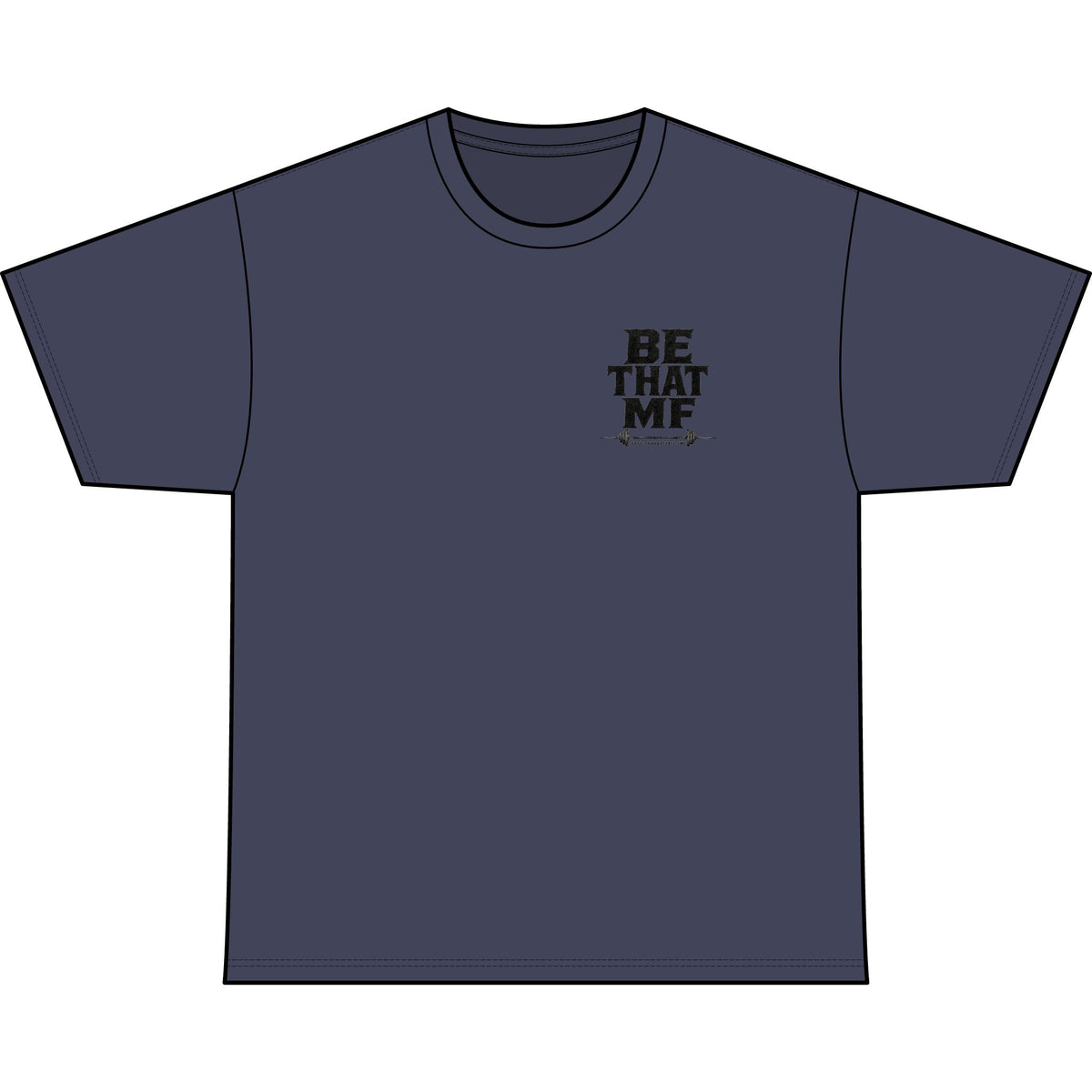Be That MF Men’s Stone-Wash Fitness Tee