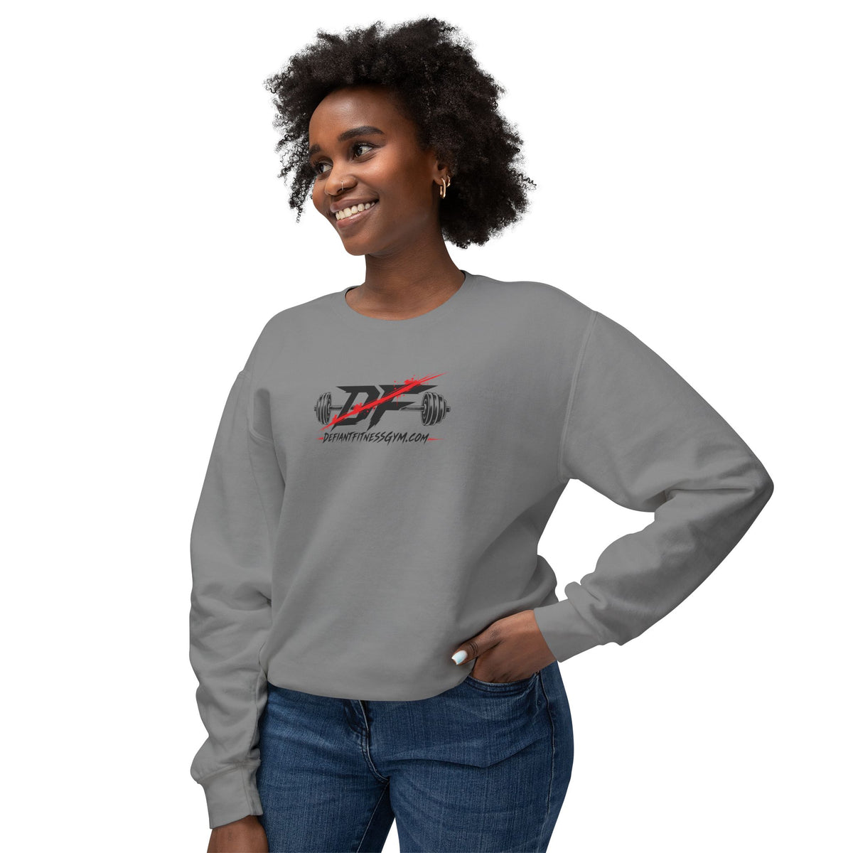 Womens Defiant Crewneck Sweatshirt