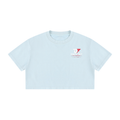 Women's Mineral Wash Cotton Crop T-Shirt